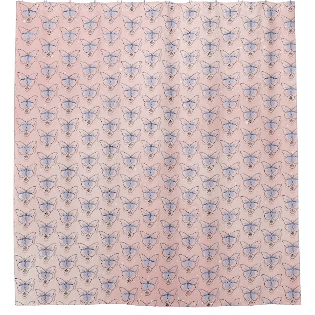 Woman Shower Curtain (Front)