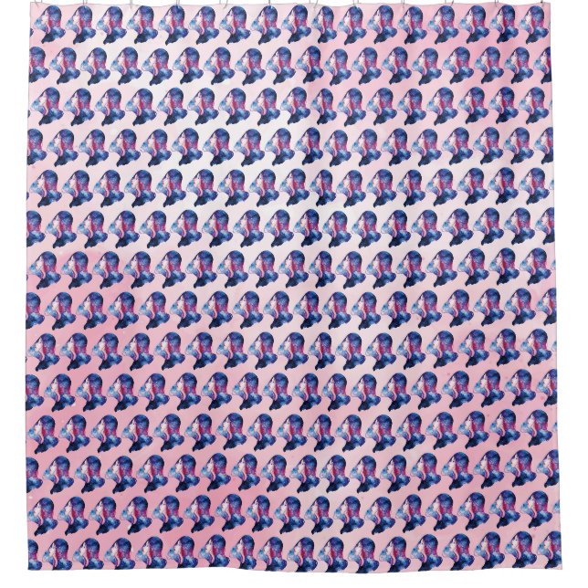 Woman Shower Curtain (Front)