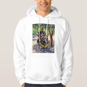 Woman Sitting 2004 Hoodie
