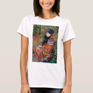Woman Sitting on the Bench, Mary Cassatt T-Shirt
