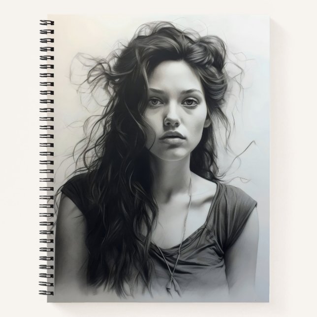 Woman Sketch Notebook (Front)
