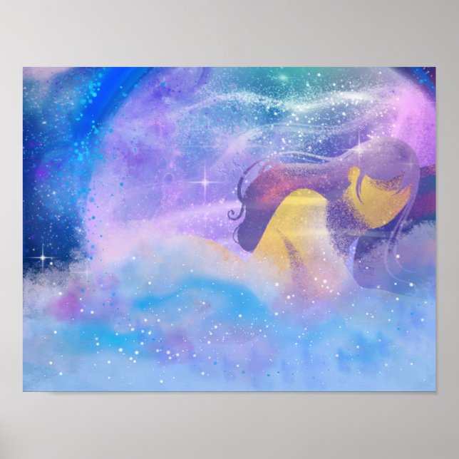 Woman Sleeping Poster (Front)