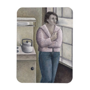Woman Smoking 1996 Magnet