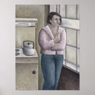 Woman Smoking 1996 Poster