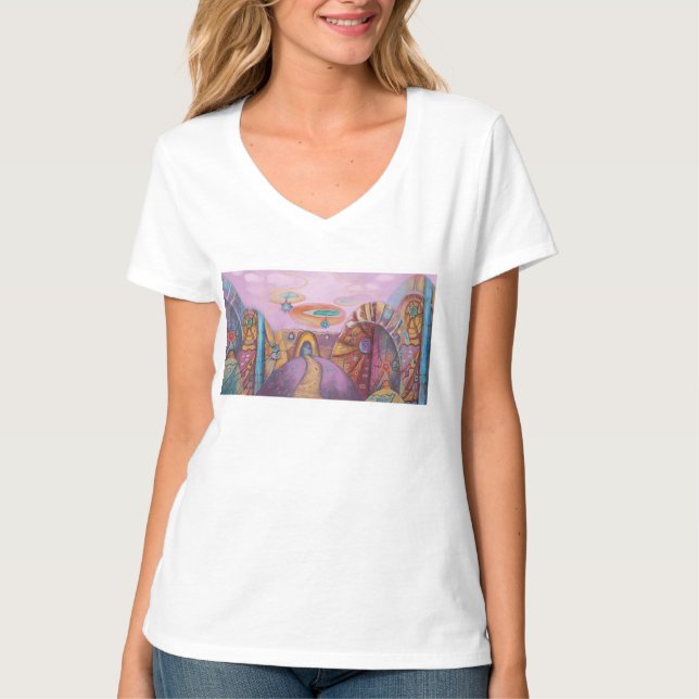 Woman space t-shirt (Front)