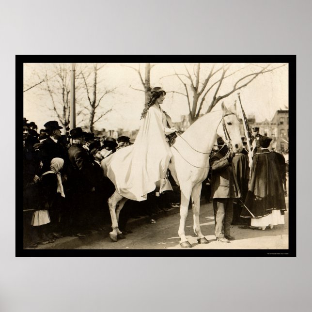 Woman Suffrage Parade 1913 Poster (Front)