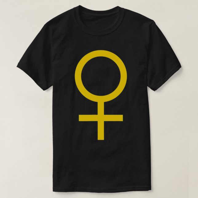 Woman Symbol  T-Shirt (Design Front)
