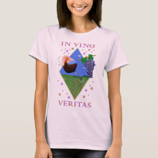 Woman T-shirt In vino veritas