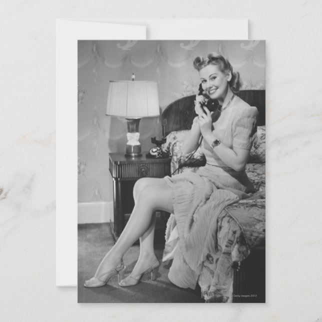 Woman Talking on Phone (Front)