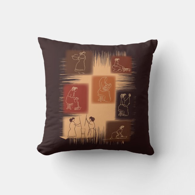 Woman-The Backbone Cushion (Front)