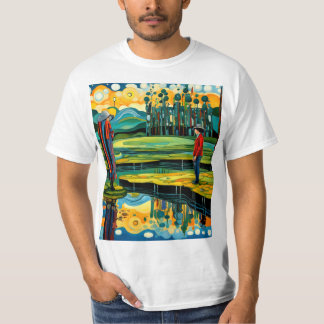 Woman views her inner self T-Shirt