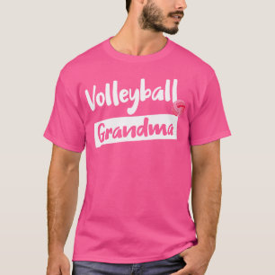 Woman Volleyball Grandma T-Shirt