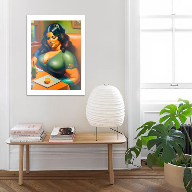 Woman waiting B Poster (Creator Uploaded)