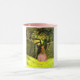 Woman Waiting (by John Everett Millais) Mug