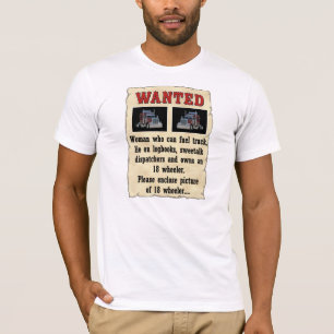 Woman Wanted Poster T-shirts and Sweats