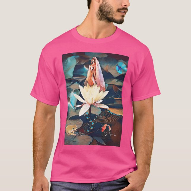 Woman Waterlily T-Shirt (Front)