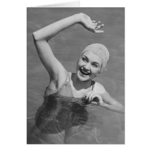 Woman Waving