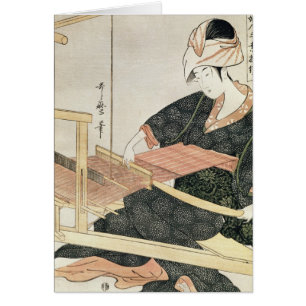Woman Weaving