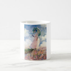Woman with a Parasol, Claude Monet, 1886 Coffee Mug