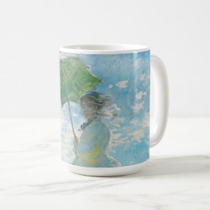 Woman with a Parasol  Claude Monet    Coffee Mug