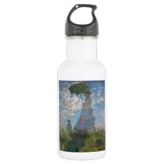 Woman with a Parasol - Madame Monet and Her Son 532 Ml Water Bottle