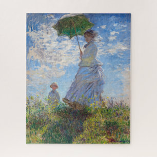 Woman with a Parasol Monet Jigsaw Puzzle