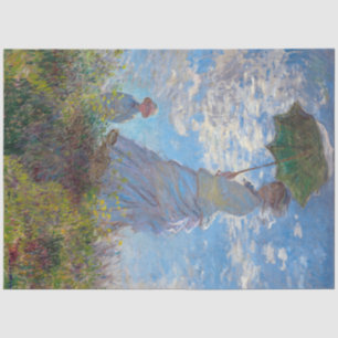 Woman with a Parasol, Monet Tissue Paper