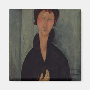 Woman with Blue Eyes, c.1918 Magnet