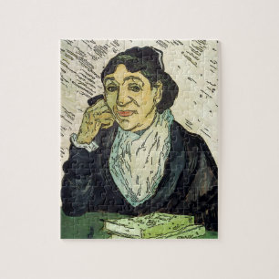 Woman with Cell Phone & Books Jigsaw Puzzle