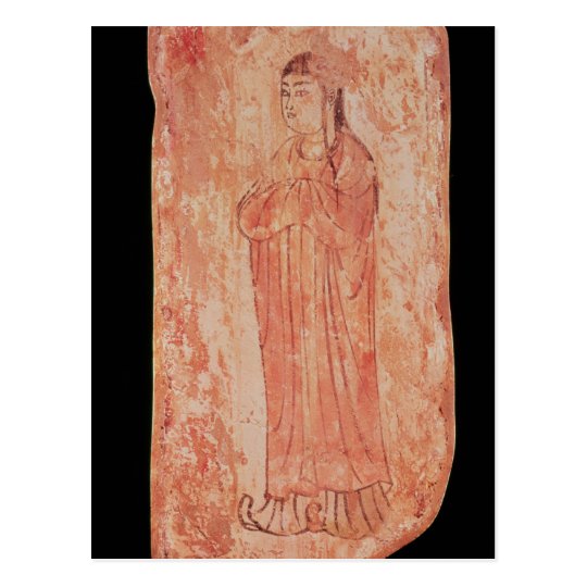 Woman with chinese features in Nestorian Postcard