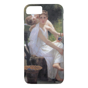 Woman with Cupid, Bouguereau iPhone 8/7 Case