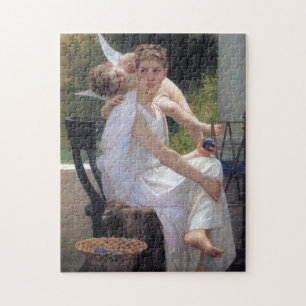 Woman with Cupid, Bouguereau Jigsaw Puzzle