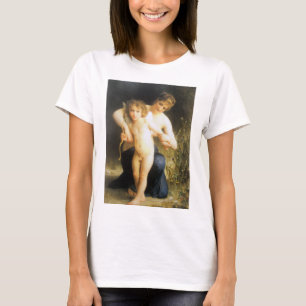 Woman with Cupid, Bouguereau T-Shirt