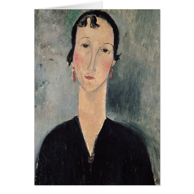 Woman with Earrings (Front)