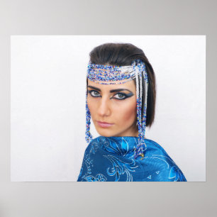 Woman with Egyptian look Poster