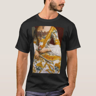 Woman With Embroidered Dress Renaissance Painting T-Shirt