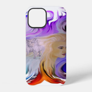 Woman with Horse iPhone 12 Case