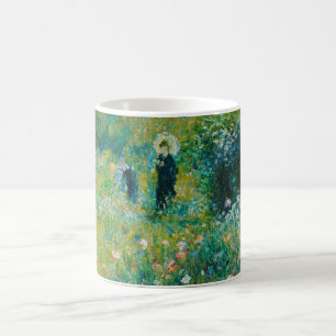 Woman with Parasol, Garden, Renoir Coffee Mug