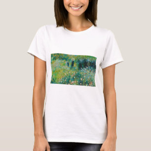 Woman with Parasol, Garden, Renoir T-Shirt