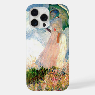 "Woman with Parasol Promenade Monet" iPhone 15 Pro Max Case