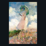 Woman with Parasol Promenade Monet Photo Print<br><div class="desc">Woman with Parasol Promenade Monet.</div>