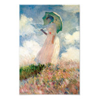 Woman with Parasol Promenade Monet