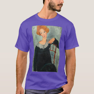 Woman with Red Hair by Amedeo Modigliani 1917 T-Shirt