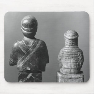 Woman with the shawl mouse mat