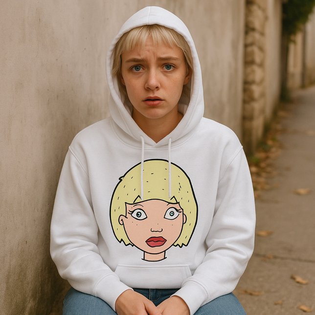 Woman With Yellow Hair Hoodie (Creator Uploaded)
