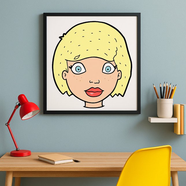 Woman With Yellow Hair Poster (Creator Uploaded)