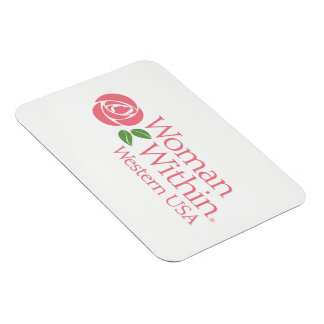 Woman Within Western USA Logo Magnet