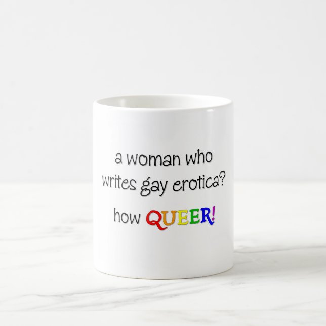 Woman Writer Coffee Mug (Center)
