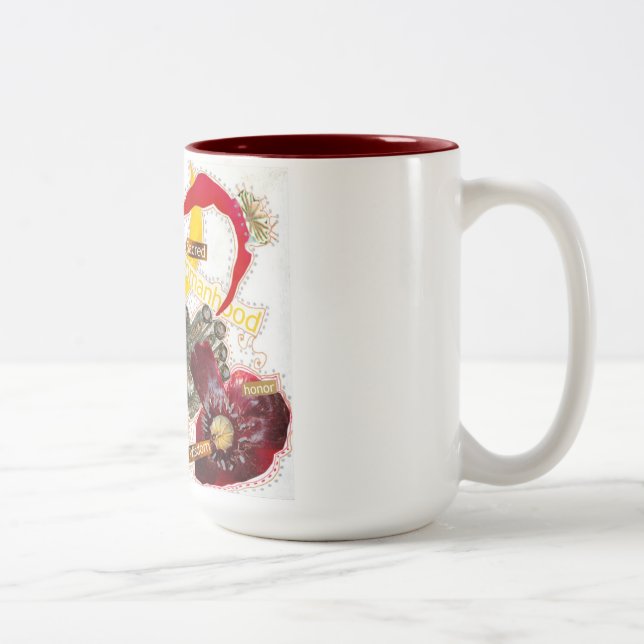 Womanhood coffee mug (Right)