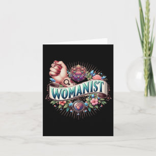Womanist Sticker Card